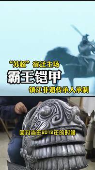 《大话西游》同款团队！镇江非遗大师为苏超定制霸王甲